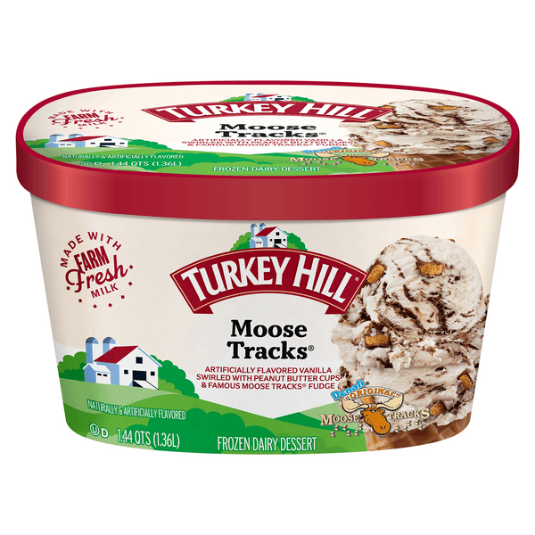 Turkey Hill  Dairy Dessert Denali Original Moose Tracks