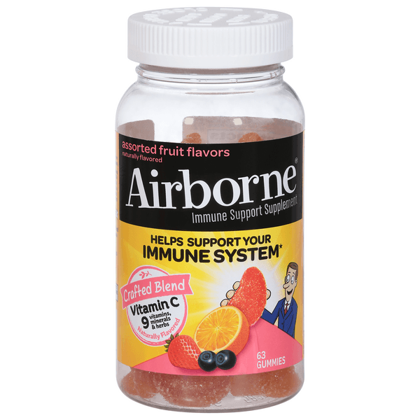 Airborne Assorted Fruit Gummies