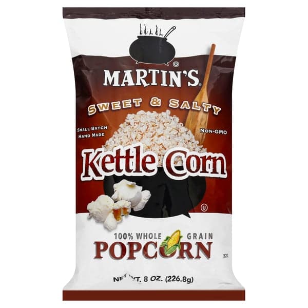 Martin'S Kettle Corn Popcorn Sweet & Salt