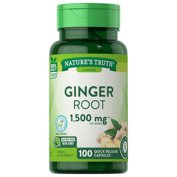 Natures Truth Ginger Root Quick Release Capsules