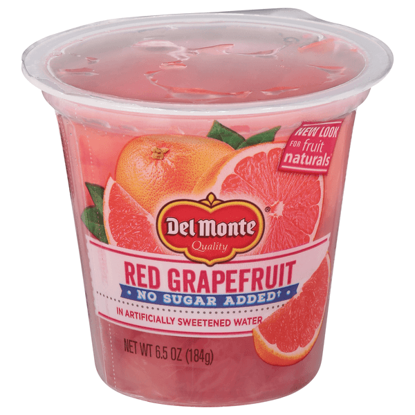 Del Monte Fruit Naturals Fruit Snack No Sugar Added Red Grapefruit