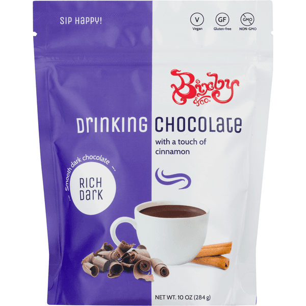 Bixby & Co. Drinking Chocolate With A Touch Of Cinnamon Rich Dark