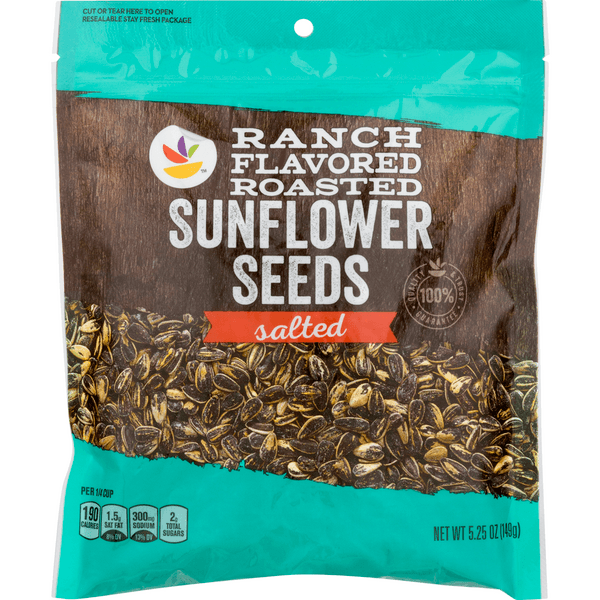 Stop & Shop Ranch Flavored Roasted Sunflower Seeds Salted