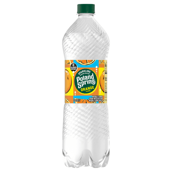 Poland Spring Mandarin Orange Sparkling Water