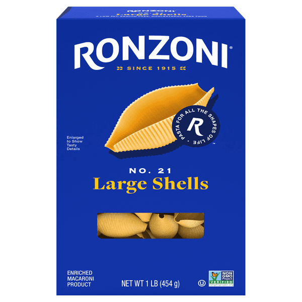 Ronzoni Pasta Shells Large No