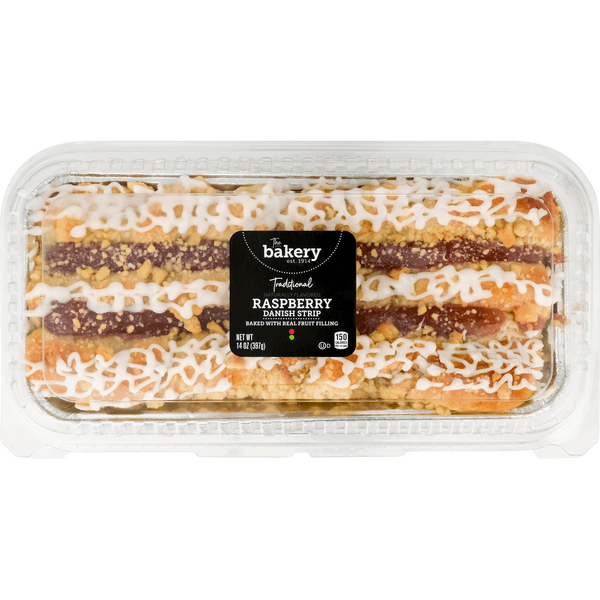 Stop & Shop The Bakery Traditional Raspberry Danish Strip
