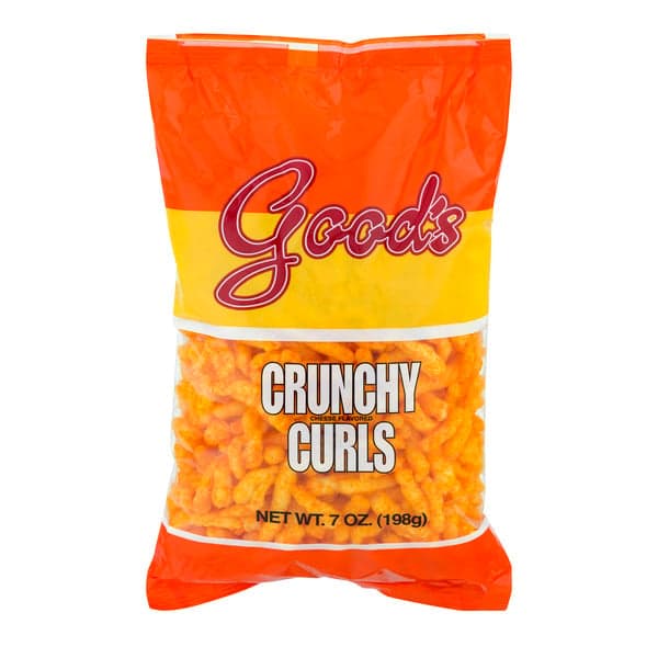 Good'S Crunchy Curls Cheese