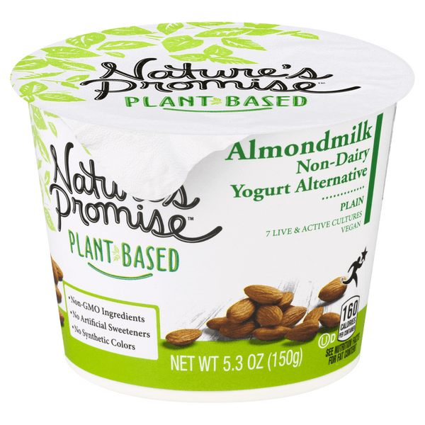 Nature'S Promise Plant-Based Almondmilk Non-Dairy Yogurt Plain