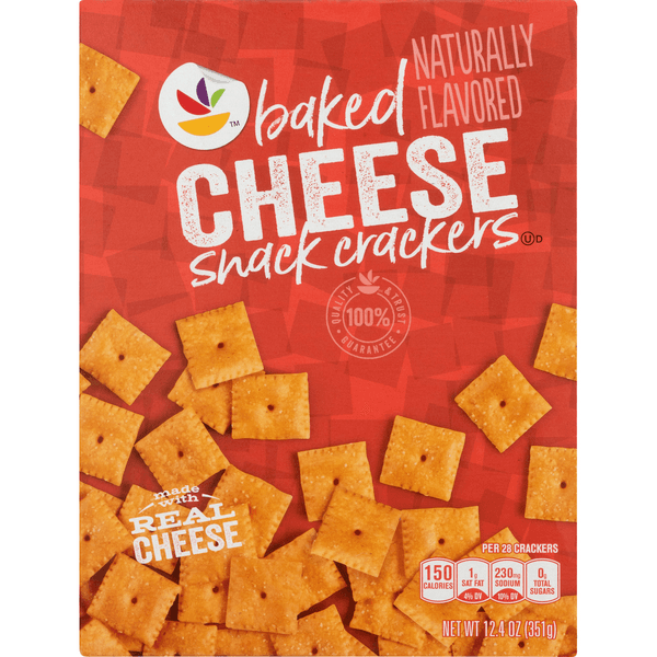 Stop & Shop Baked Cheese Snack Crackers