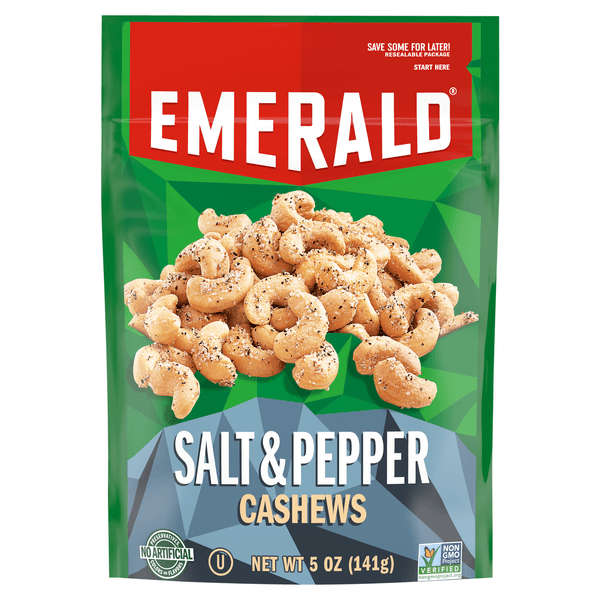 Emerald Cashews Salt & Pepper