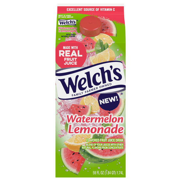 Welch'S Watermelon Lemonade Flavored Fruit Juice Drink