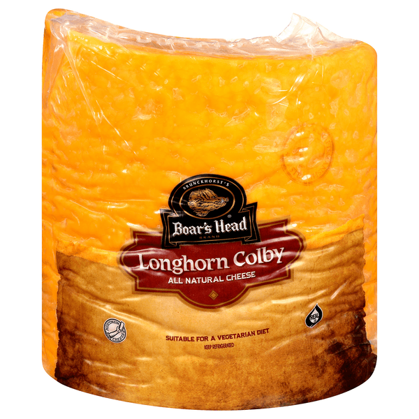 Boar'S Head Master Cheesemaker'S Deli Colby Cheese Longhorn (Reg Sliced