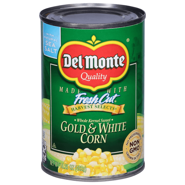 Del Monte Fresh Cut Gold And White Corn