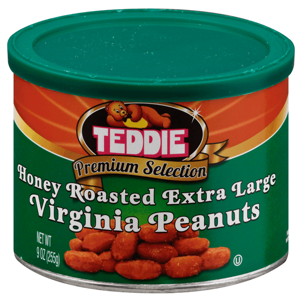 Teddie Premium Selection Virginia Peanuts Honey Roasted Extra Large