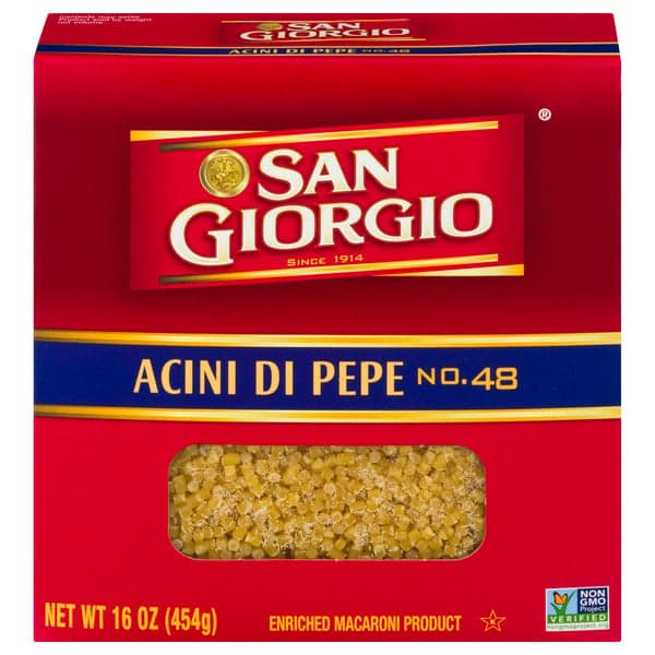 San Giorgio Acini Di Pepe Pasta No
