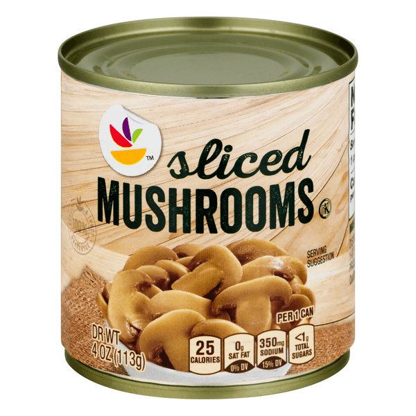 Stop & Shop Mushrooms Sliced