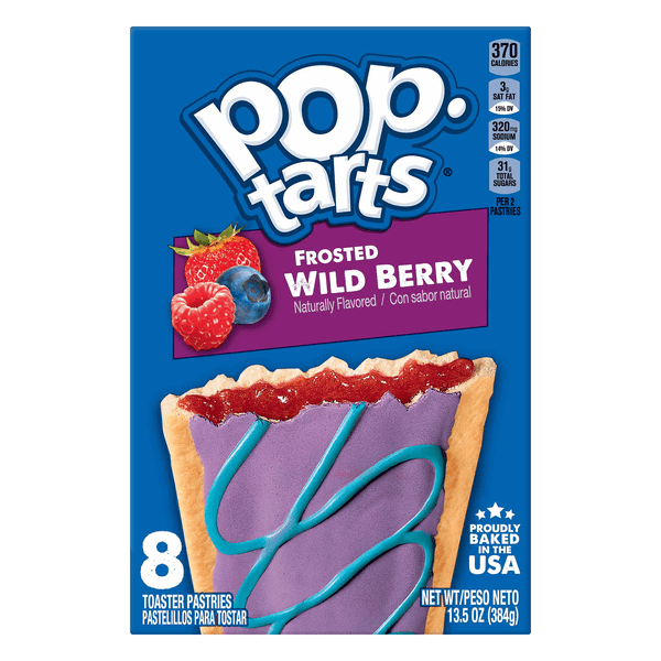 Is it Chestnut Free? Pop Tart Kellogg's Pop-tarts Wild Berry