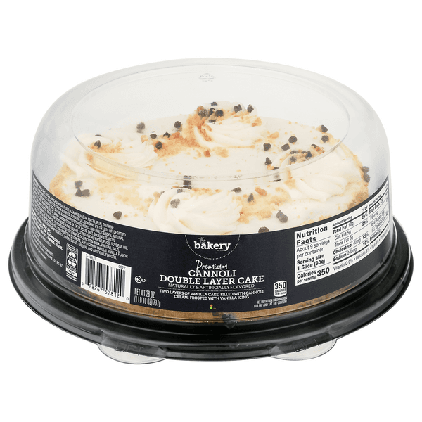 Stop & Shop The Bakery Premium Double Layer Cannoli Cake