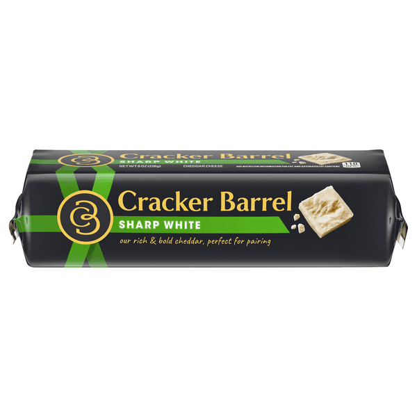 Cracker Barrel Sharp White Cheddar Cheese Block