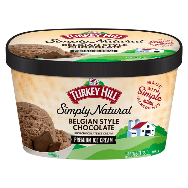 Turkey Hill Simply Natural Belgian Style Chocolate Ice Cream