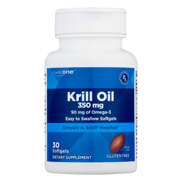 Careone Krill Oil Softgels Gluten Free