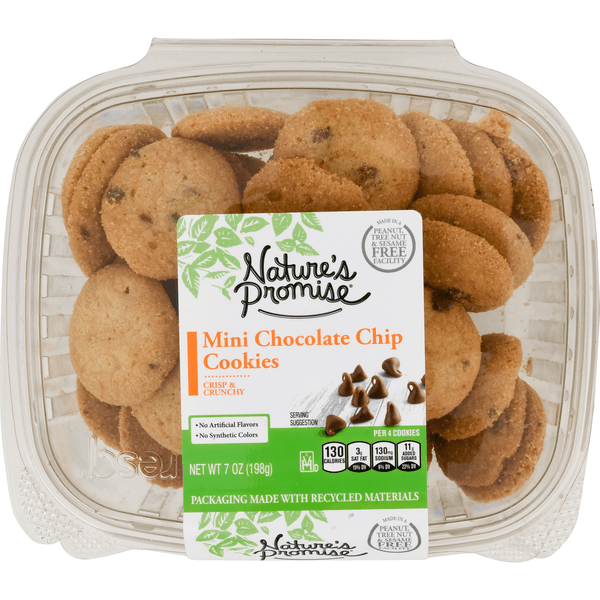 Nature'S Promise Mini Chocolate Chip Cookies