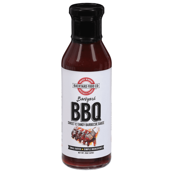 Backyard Food Co Backyard Bbq Sweet & Tangy Barbeque Sauce