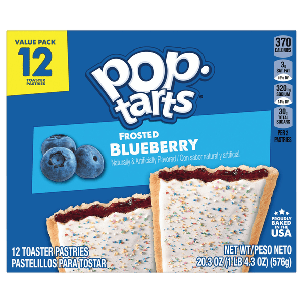 Is it Chestnut Free? Kellogg's Pop Tarts Frosted Blueberry
