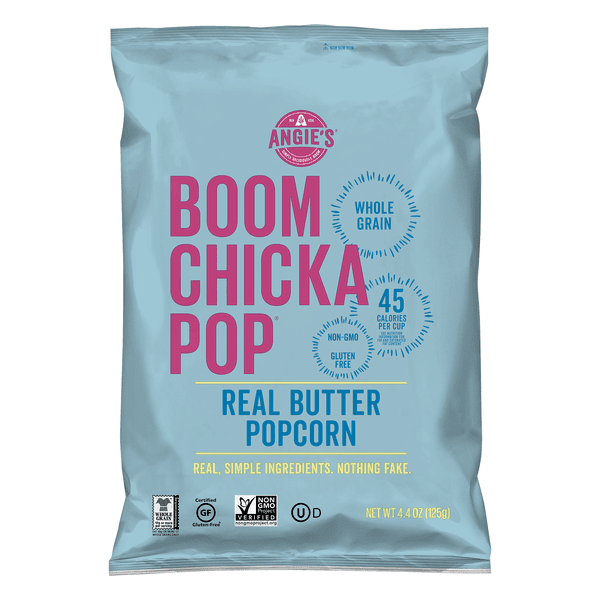 Angie'S Boomchickapop Popcorn Real Butter Gluten Free