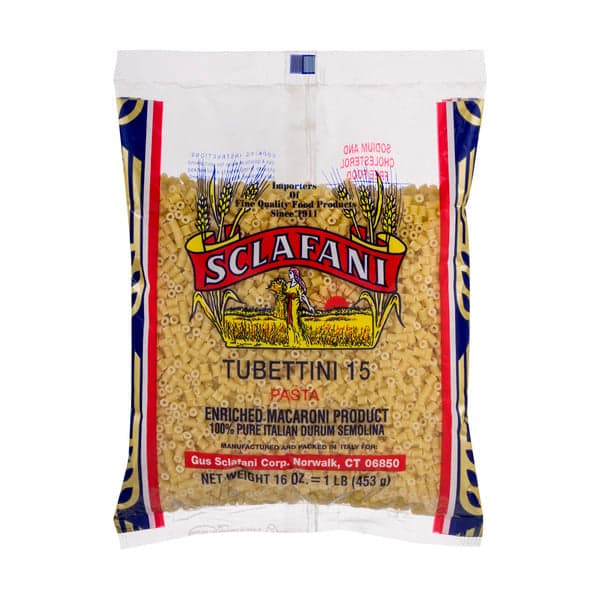 Scalfani Tubettini Pasta No