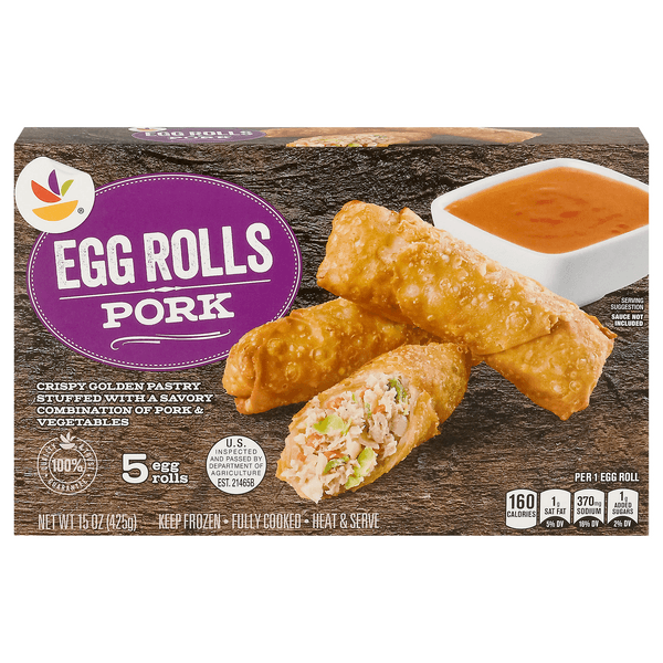 Stop & Shop Egg Rolls Pork