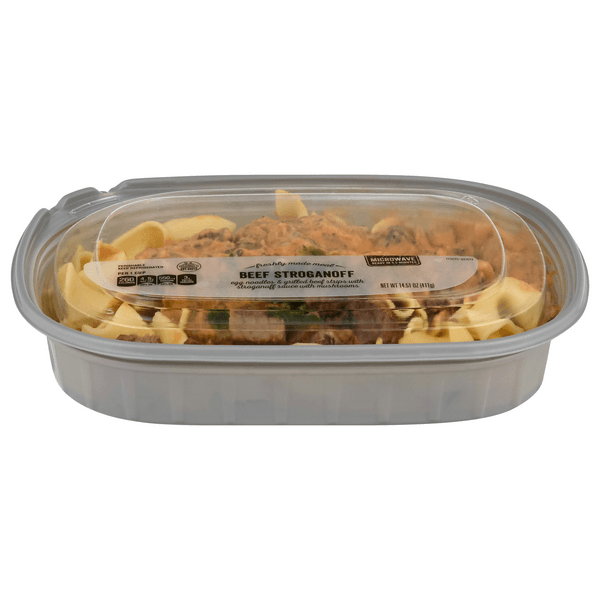 Our Brand Freshly Made Meal Beef Stroganoff