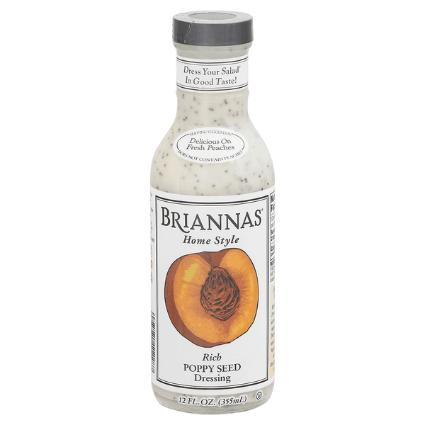 Briannas Dressing Home Style Poppy Seed Rich