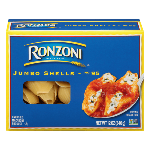 Ronzoni Pasta Shells No. 95 Jumbo