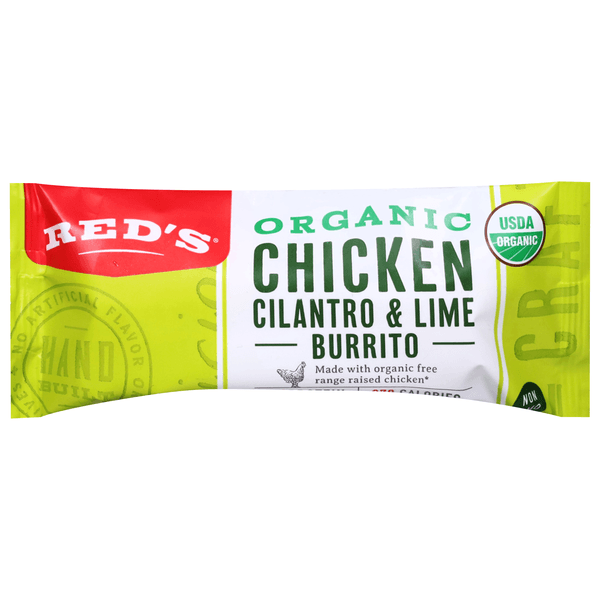 Reds Organic Chicken Cilantro Lime Burrito