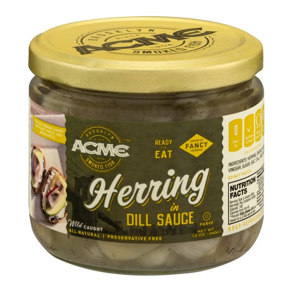 Acme Wild Caught Herring In Dill Sauce