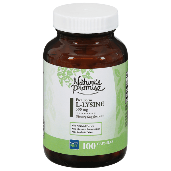 Nature'S Promise L-Lysine Dietary Supplement Capsules