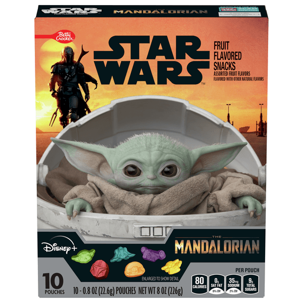Betty Crocker Fruit Flavored Snacks Star Wars