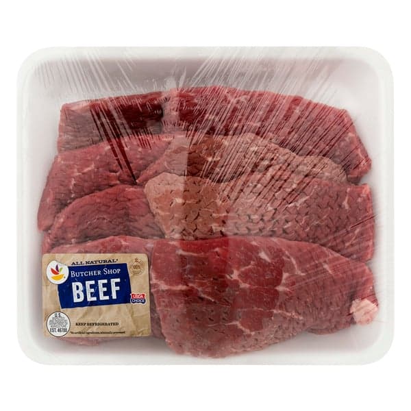 Stop & Shop Usda Choice Beef Cube Steak Family Pack Fresh - T