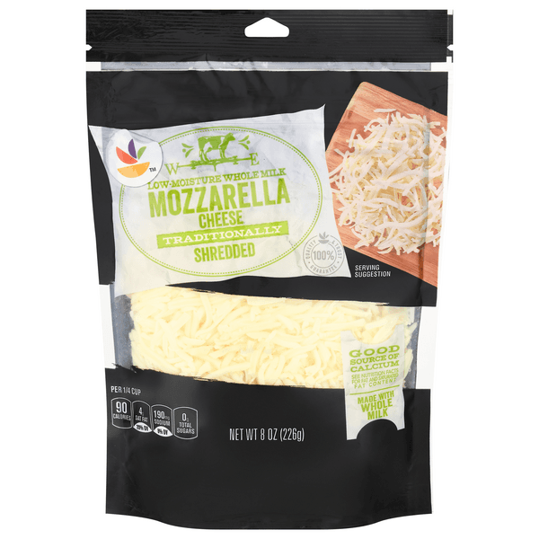Stop & Shop Whole Milk Traditionally Shredded Mozzarella Cheese
