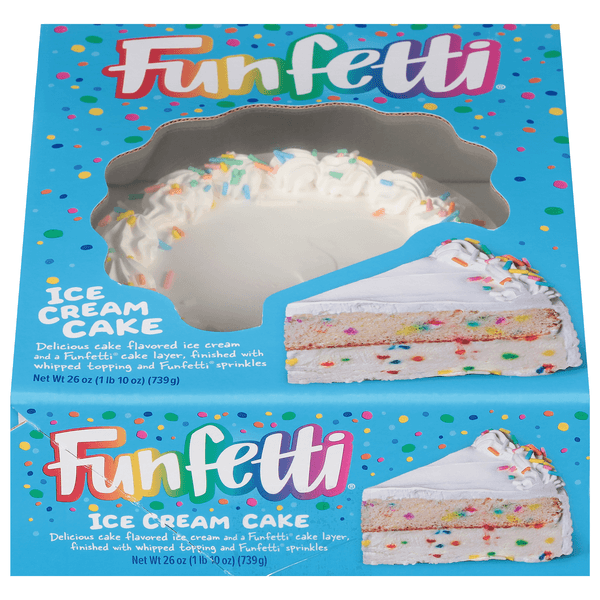 Funfetti Ice Cream Cake