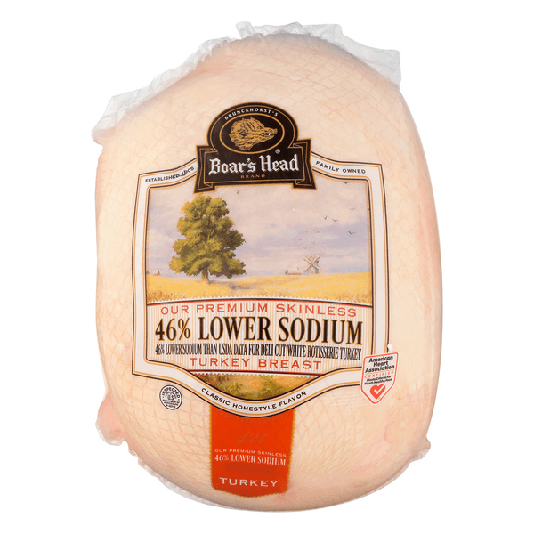 Boar'S Head Deli Turkey Breast Premium Lower Sodium (Thin Sliced