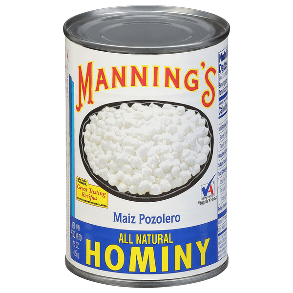 Manning'S Hominy (Maiz Pozolero) All Natural