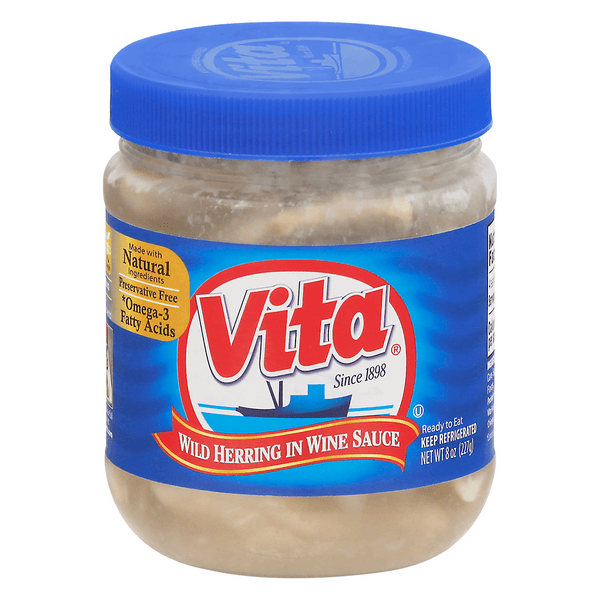 Vita Herring Party Snk Wine Sce