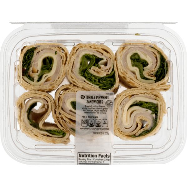 Stop & Shop Deli Turkey Pinwheel Sandwiches