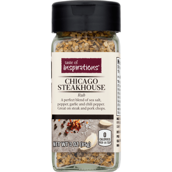 Taste Of Inspirations Rub Chicago Steakhouse