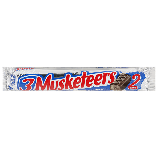 3 Musketeers Sharing Size Chocolate Candy Bar