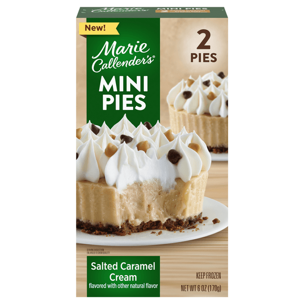 Marie Callender'S Mini Pies Salted Caramel Cream