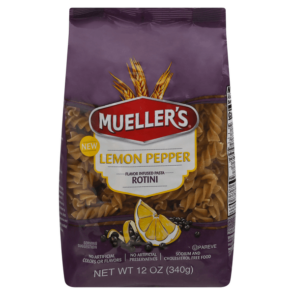 Mueller'S Rotini Pasta Lemon Pepper