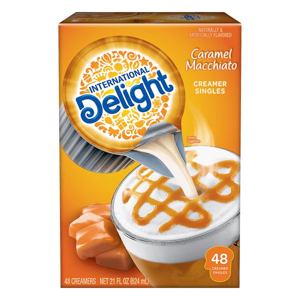 International Delight Creamer Singles Caramel Macchiato